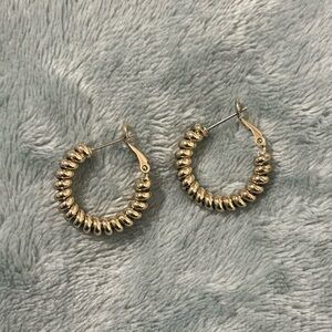 Elegant Gold Hoop Earrings